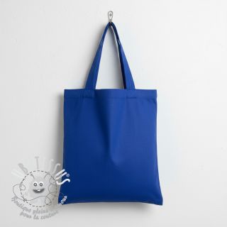 Tissu Popeline de coton cobalt