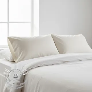 Tissu Popeline de coton ecru
