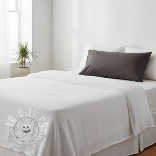 Tissu Popeline de coton dark grey