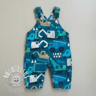 Tissu coton Vehicles petrol digital print