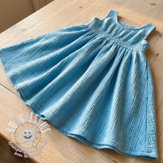 Tissu coton STRETCH Baby blue