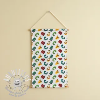 Tissu coton Dino baby design D digital print