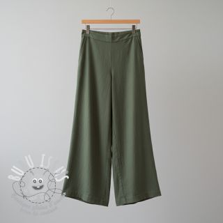 Tissu coton Lin army