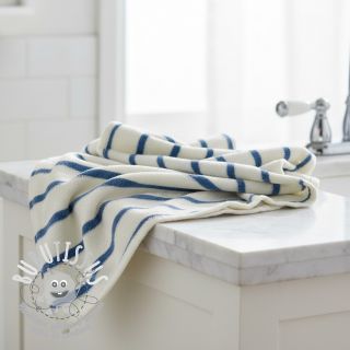 Éponge YARN DYED Stripe SMALL light blue