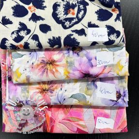 Paquet de tissus lin cotton 055