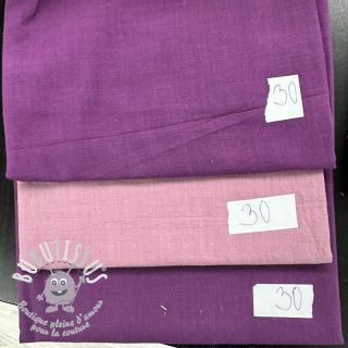 Paquet deTissu coton Lin 055