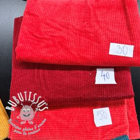 Paquet de tissus - Tissu velours cotelé STRETCH 033