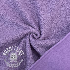 Fleece TEDDY DOUBLE SIDED lilac