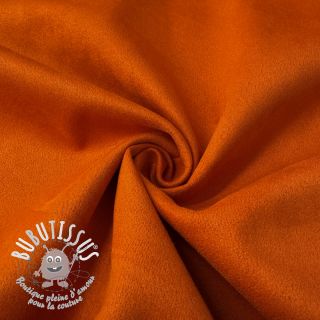 Suede stretch SCUBA orange