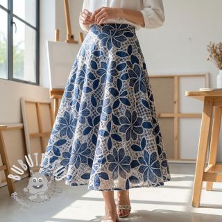 JEANS DENIM Lavicia Lace design A