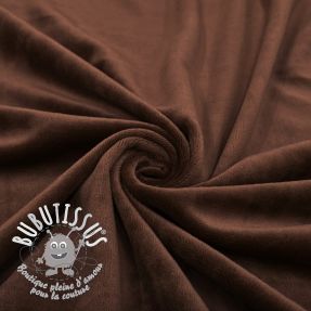  Velours  VELVET STRETCH dark brown