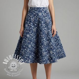 JEANS DENIM EMBROIDERY Fera design C