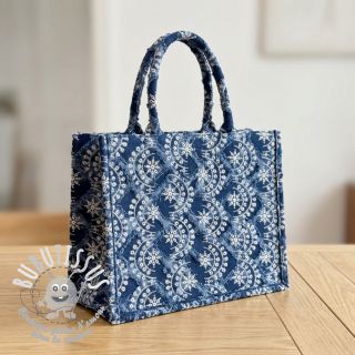 JEANS DENIM EMBROIDERY Fera design B