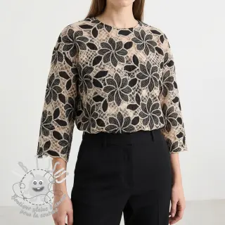 JEANS DENIM Lavicia Lace design B