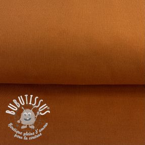 Tissu velours cotelé fin cognac