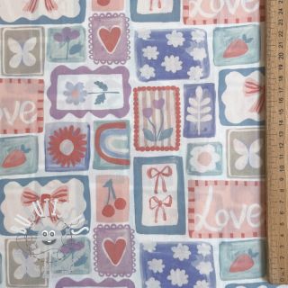 Tissu coton Patchwork digital print