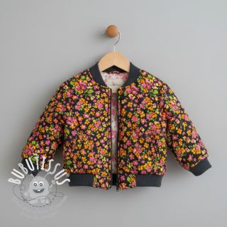 Tissu coton VOILE STEPPED Ophelia flower digital print