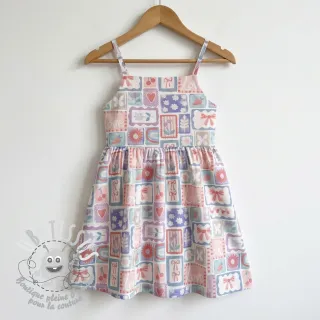 Tissu coton Patchwork digital print