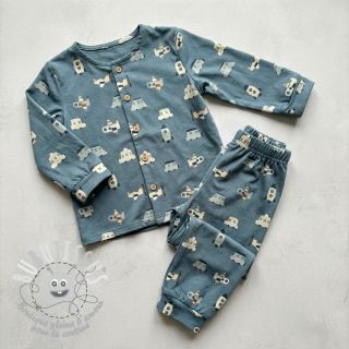 Tissu coton Vehicles petrol