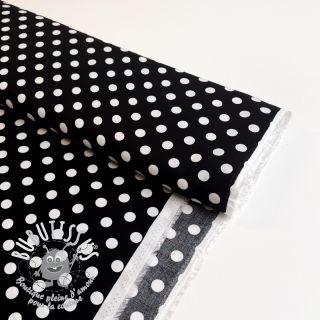 Viscose RADIANCE Polka dot black