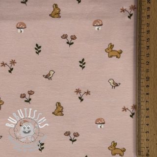 Jersey Bunnies light mauve ORGANIC