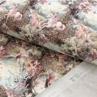 Sweat envers minkee Fairy tales digital print