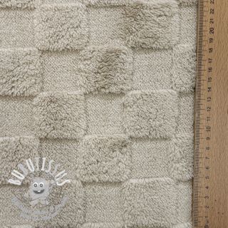 Fleece JACQUARD Check ecru