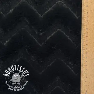 Fleece Abstract black