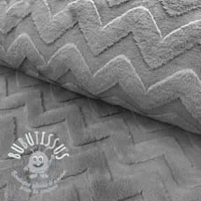 Fleece Abstract grey