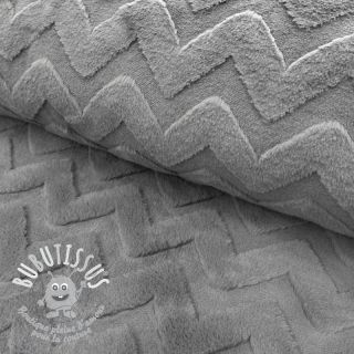 Fleece Abstract grey