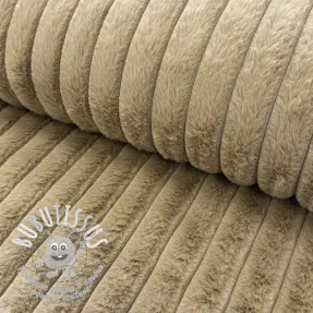 Fourrure Stripes Luxe beige