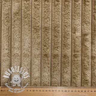Fourrure Stripes Luxe beige