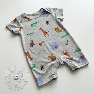 Jersey Safari melange grey