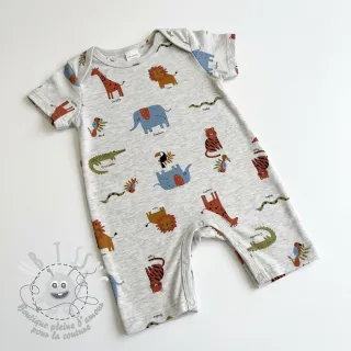 Jersey Safari melange light grey