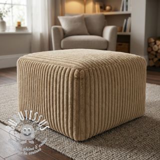 Fourrure Stripes Luxe beige