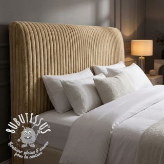 Fourrure Stripes Luxe beige