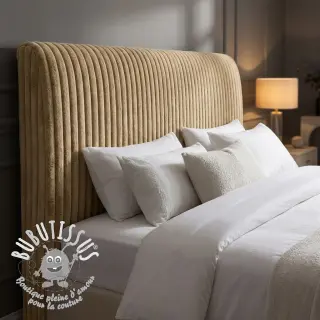 Fourrure Stripes Luxe beige