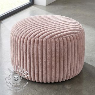 Fourrure Stripes Luxe old rose