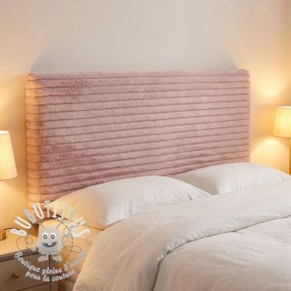 Fourrure Stripes Luxe old rose