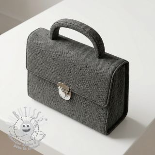 Tissu pour tailleur femme PIED DE POULE BRUSHED Studs