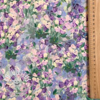 Viscose SATIN Flowers Jamie digital print