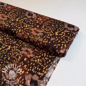 Viscose SATIN Abstract flow digital print