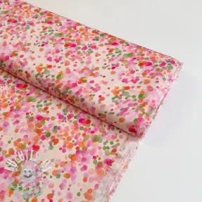 Viscose SATIN Dots digital print