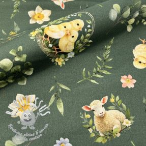 Tissu déco Bohemian Easter Mood digital print