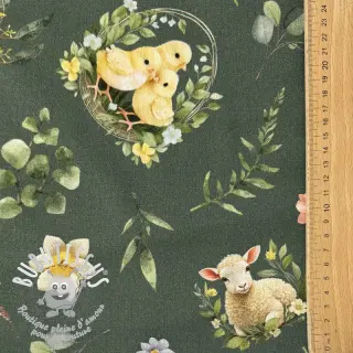 Tissu déco Bohemian Easter Mood digital print