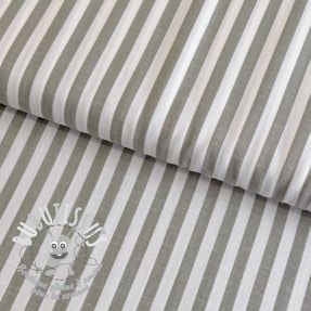 Viscose YARN DYED Stripes SMALL green