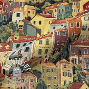 Tissu déco GOBELIN premium Happy Siesta House