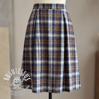 Scottish Check YARN DYED BRUSHED Atlas brown