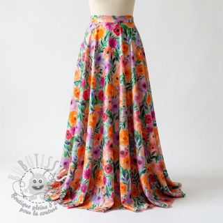 Viscose RADIANCE Flowers Lirie digital print