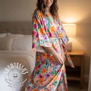 Viscose RADIANCE Flowers Lirie digital print